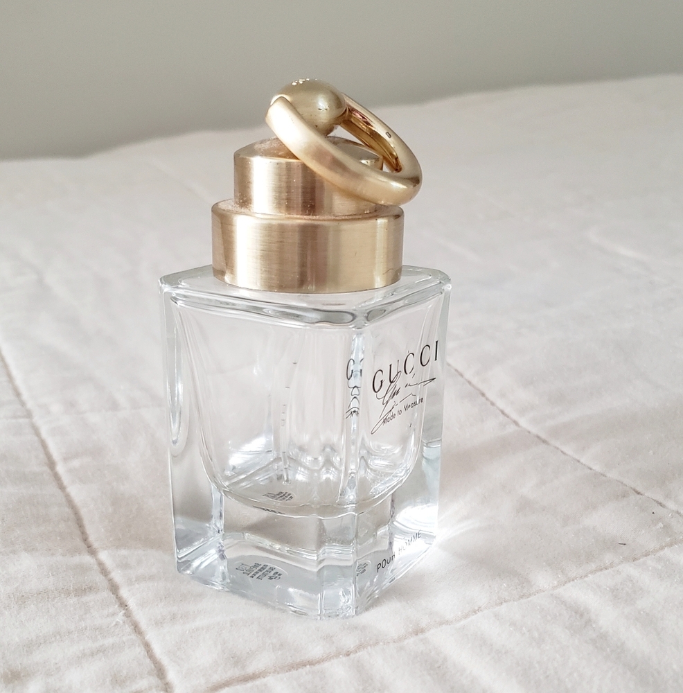 Gucci Made To Measure Cologne Bottle With Cap Empty - Picture 2 of 10
